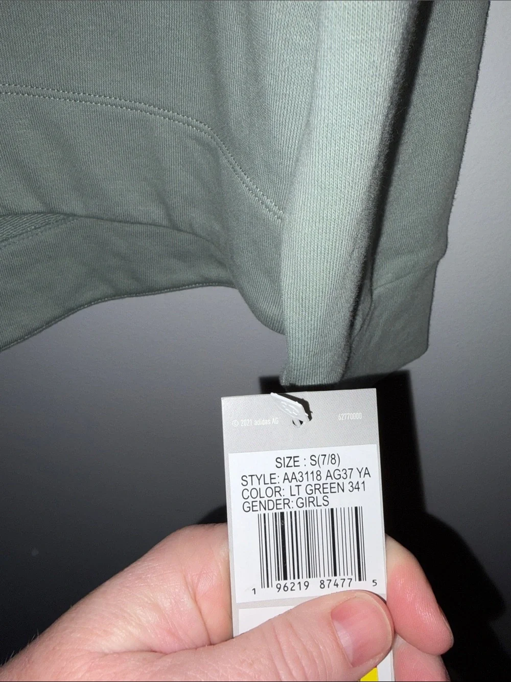 adidas lightweight sweatshirt